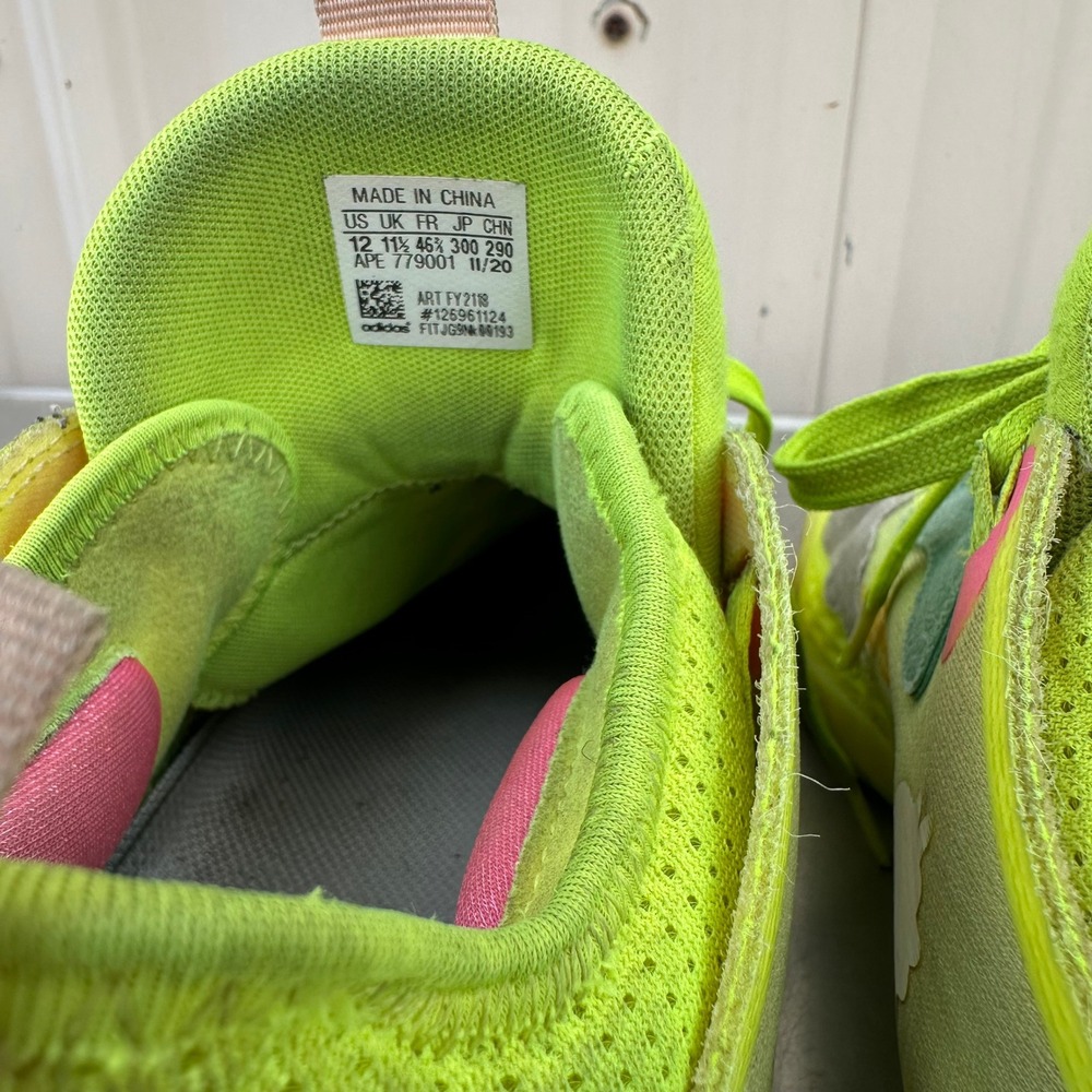 Adidas Harden Vol 5 Futurenatural Solar Yellow Basketball Shoes Mens 12 FY2118 - Picture 12 of 12